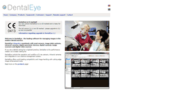 Desktop Screenshot of dentaleye.com