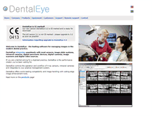 Tablet Screenshot of dentaleye.com